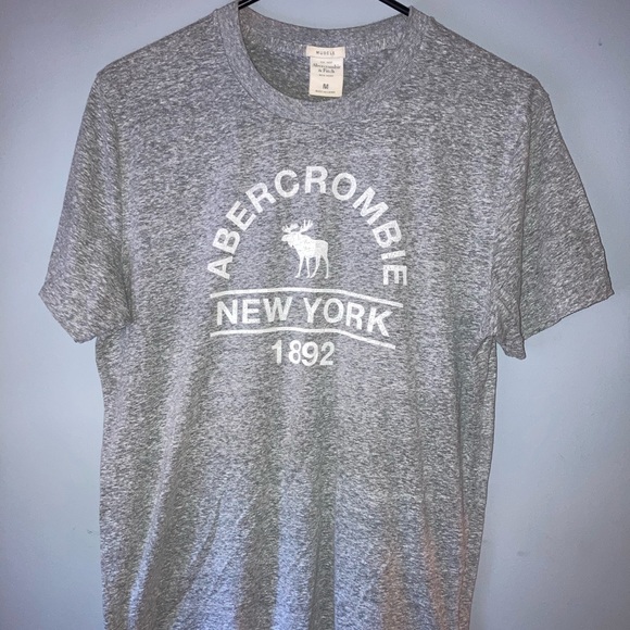 Men’s Abercrombie & Fitch Heathered T-Shirt - Picture 1 of 3